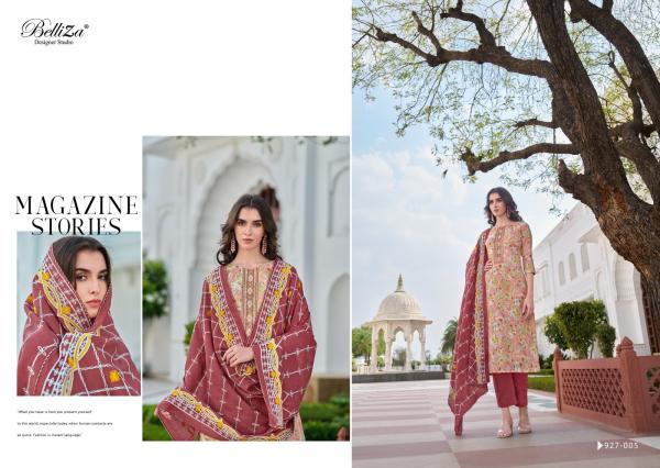 Belliza Alisha 2 Cotton Digital Printed Dress Material Collection